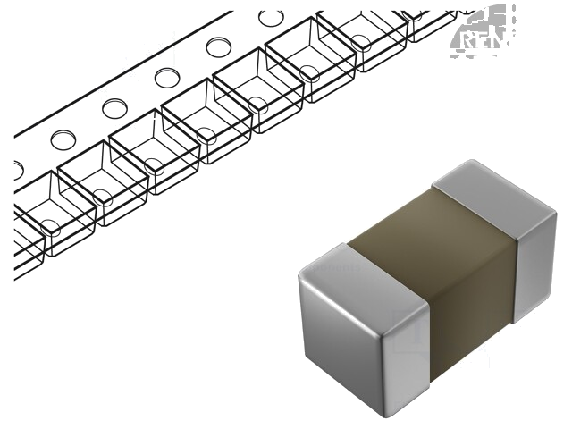 Condensator: keramisch; 0,5pF; 50V; ±0,1pF; SMD; 0402 Condensator: keramisch; 0,5pF; 50V; ±0,1pF; SMD; 0402
